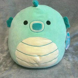 Squishmallows - NWT - 12" Blue Sheldon. Summer fun. Canada Exclusivee